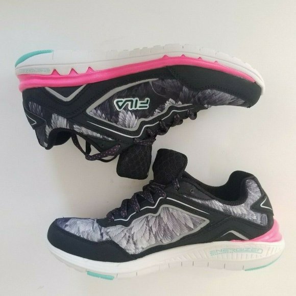 FILA Cool Max Memory Foam Womens Sz 7 Running Shoe - Picture 4 of 10